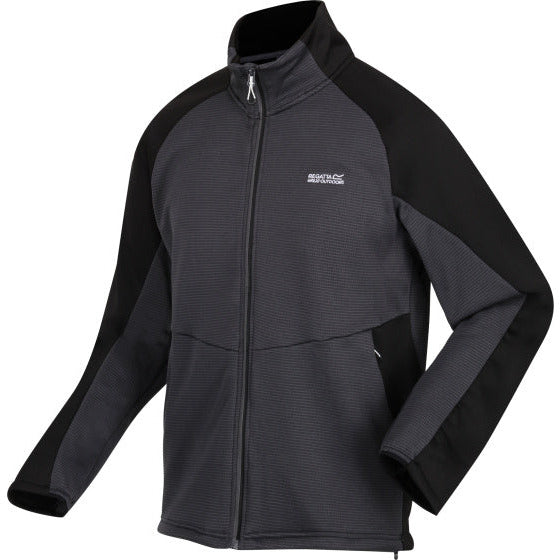 Regatta Highton III Outdoorjack Männer dunkelgraue schwarze Größe m