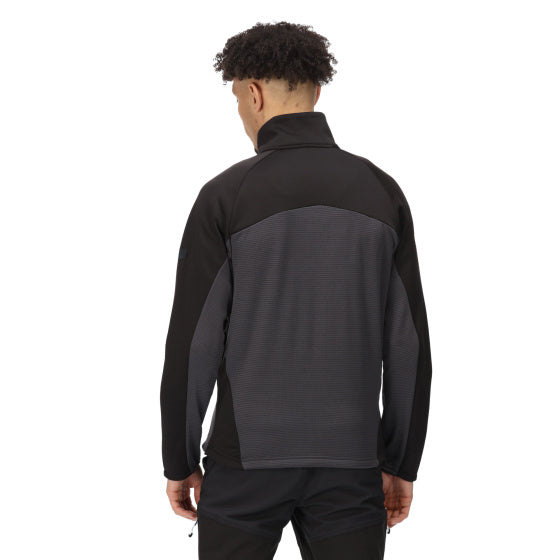 Regatta Highton III Outdoorjack Männer dunkelgraue schwarze Größe xl