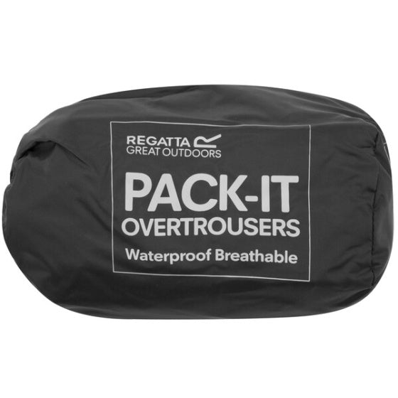 Regatta Pack it o Regenhosen Damen Schwarz Größe xl