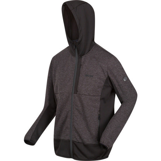 Regatta Bresdon Softshellcoat Männer schwarz grau Größe xxl