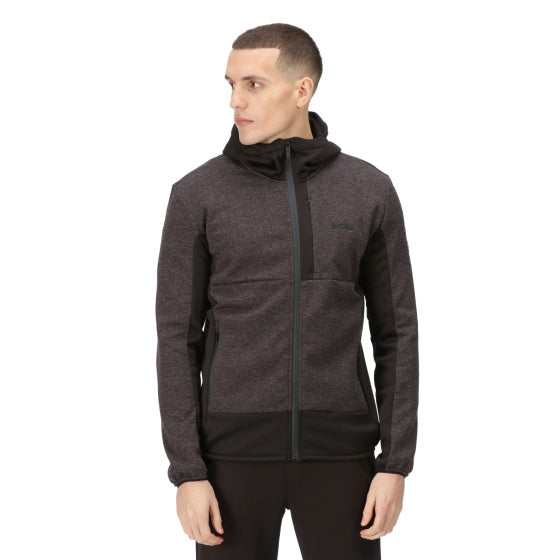 Regatta Bresdon Softshellcoat Männer schwarz grau Größe xxl