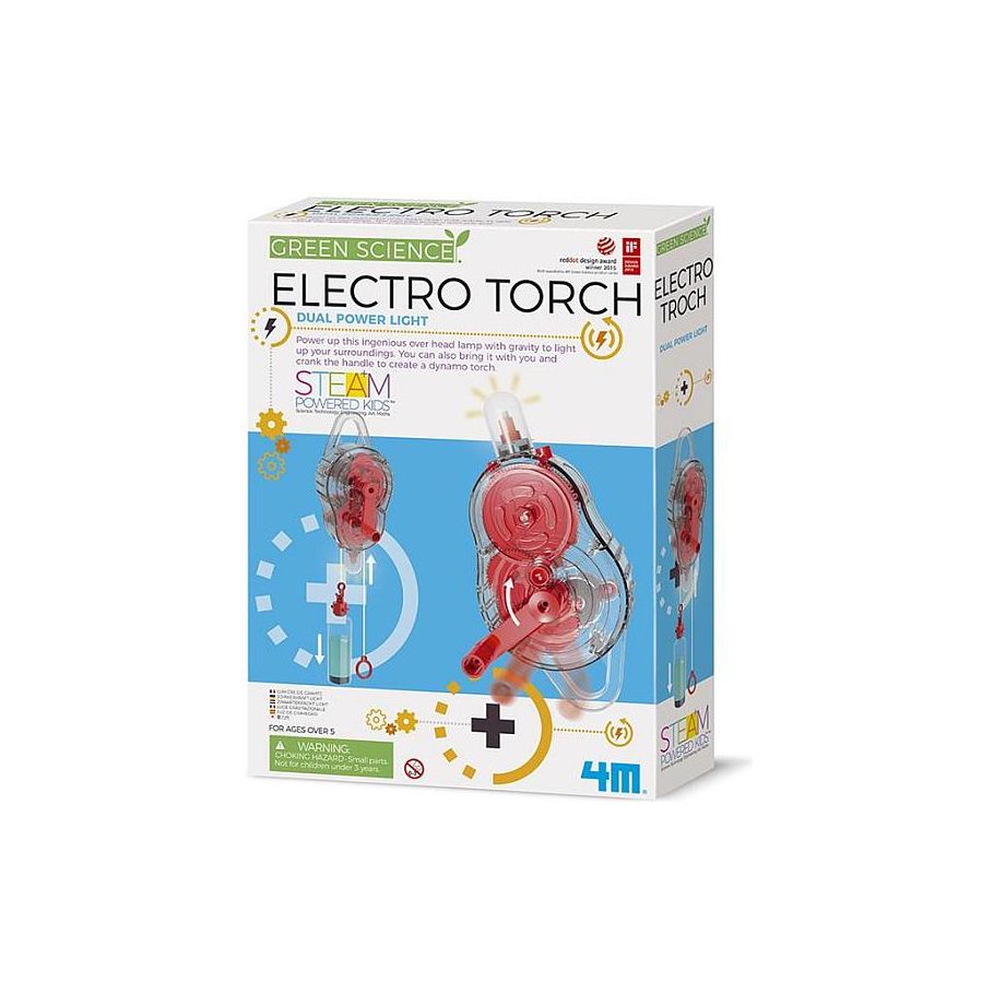 4m KidzLabs Green Science Machen Sie Ihre eigene Taschenlampe
