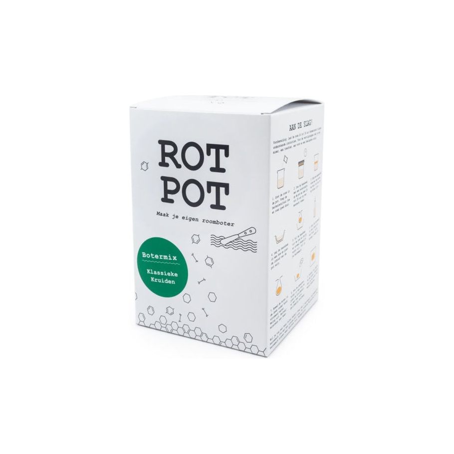 Rautpot -Fermentationssatz von Butter