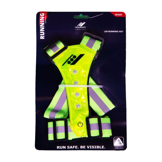 Rucanor führte die Laufweste Unisex Neongeel OneSize