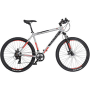 Rucanor Lux 27,5 Zoll 46 cm Männer 21V mechanische Scheibenbremse Silber Rot - afbeelding 1