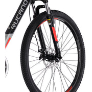 Rucanor Lux 27,5 Zoll 46 cm Männer 21V mechanische Scheibenbremse Silber Rot - afbeelding 4
