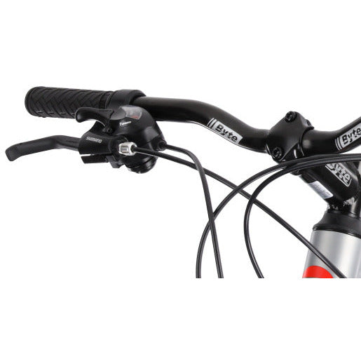 Rucanor Lux 27,5 Zoll 51 cm Männer 21V mechanische Scheibenbremse Silber Rot