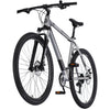 Rucanor Lux 29 Zoll 48 cm Männer 21V mechanische Scheibenbremse Silber Schwarz