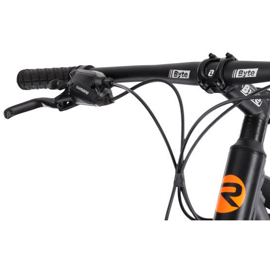 Rucanor Lux 29 Zoll 48 cm Männer 24 V Hydraulikscheibenbremse Schwarz Orange