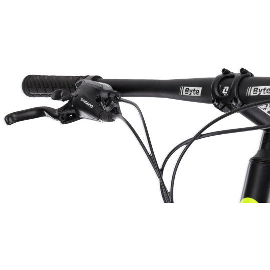 Rucanor Lux 29 Zoll 53 cm Männer 21V mechanische Scheibenbremse Schwarzgelb