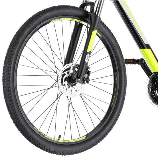 Rucanor Lux 29 Zoll 53 cm Männer 21V mechanische Scheibenbremse Schwarzgelb