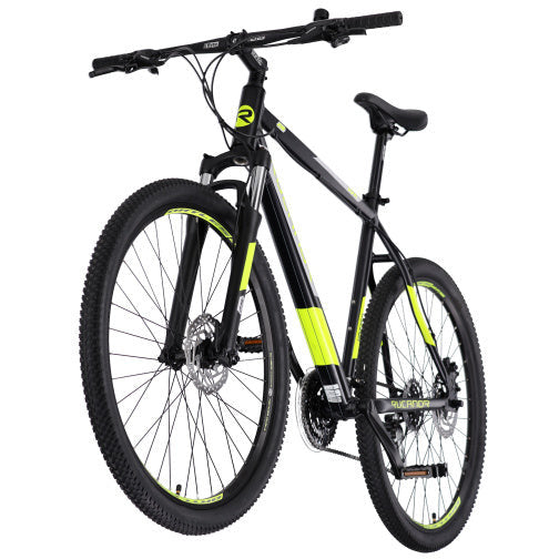 Rucanor Lux 29 Zoll 53 cm Männer 21V mechanische Scheibenbremse Schwarzgelb
