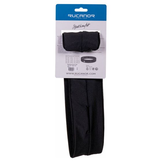 Rucanor Running Running Belt Unisex Schwarz Größe l