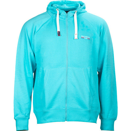 Rucanor Sky Sweatvest mit Kapuze ohne Gestruss Männer Aqua Größe m