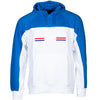 Rucanor Trevor Pullover Hoodie Men Blue White Größe XL