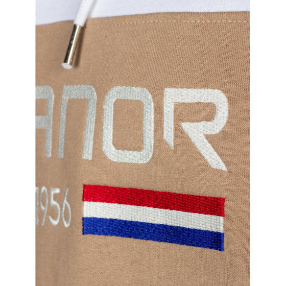 Rucanor Trevor Pullover Hoodie Männer mit Beige Größe xxl