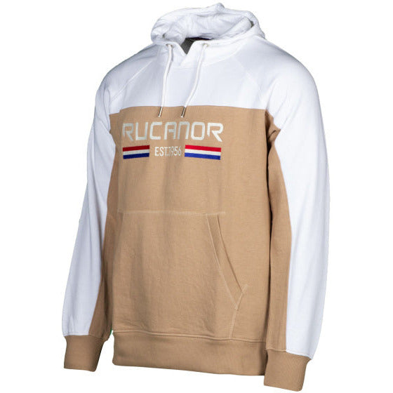 Rucanor Trevor Pullover Hoodie Männer mit Beige Größe xxl