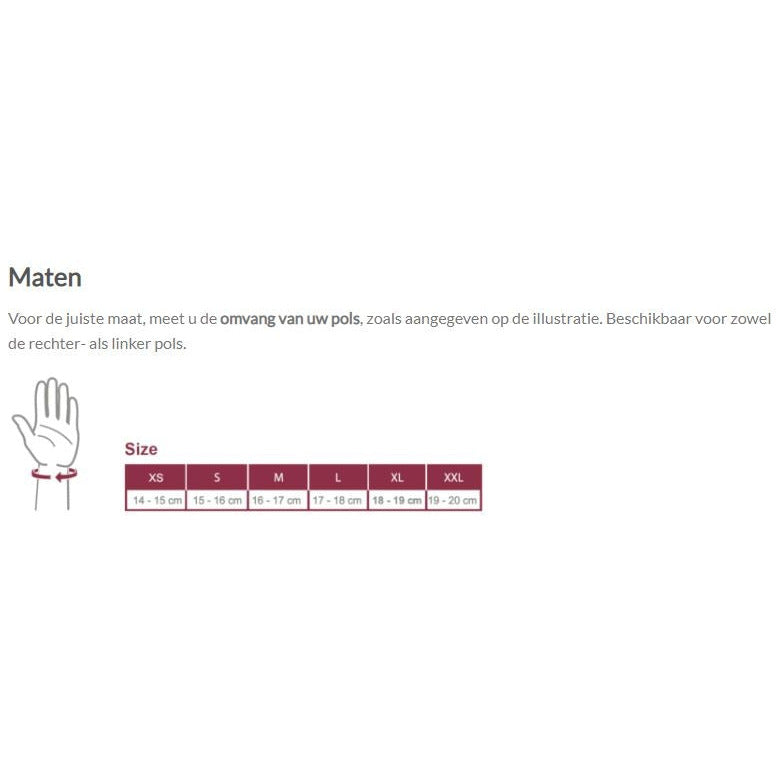 Schaper SchaPfix Handgelenkband mit Pelotte unisex auf der rechten Größe xs