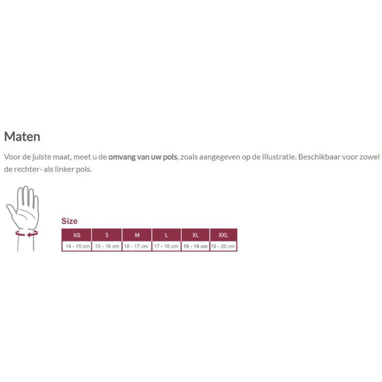 Schaper SchaPfix Handgelenkband mit Pelotte unisex auf der rechten Größe xs