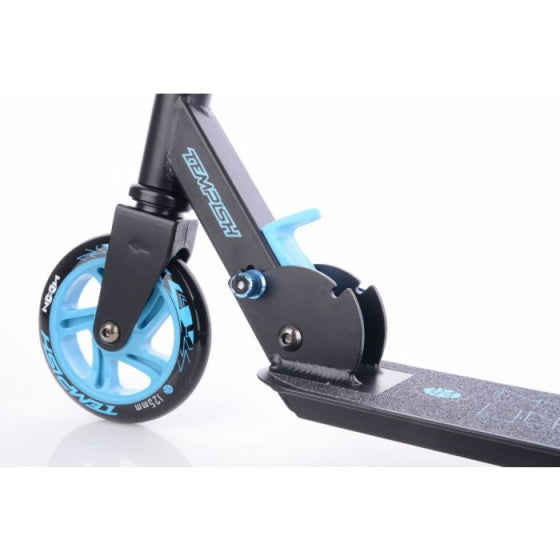 Tempish - Nixin 125 Kinder Stief Junior Fußbremse Schwarz Blau