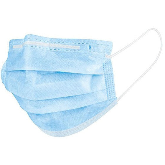 Hi-Point-Mundkappen 3-layer unisex polyesterblau 50 Teile