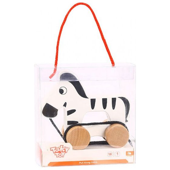 Nackte Spielzeug Zebra House Trace Abbildung 18 Monate Schwarzweiß