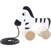 Nackte Spielzeug Zebra House Trace Abbildung 18 Monate Schwarzweiß