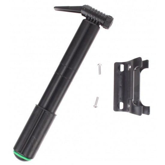Mini-Handpumpe mit Doppelzylinder schwarz