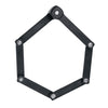 Trelock FS 380 Trigo Faltschloss 85 cm Schwarz