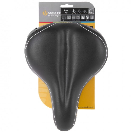 Sattel Tour Air Schwarz