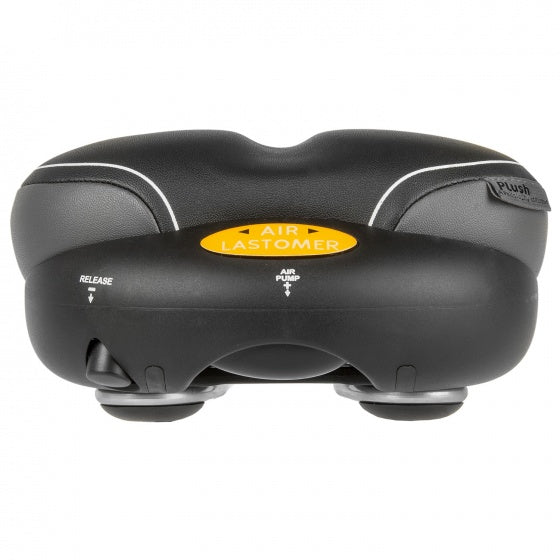 Velo Sadel Tour Airlastomer Schwarz