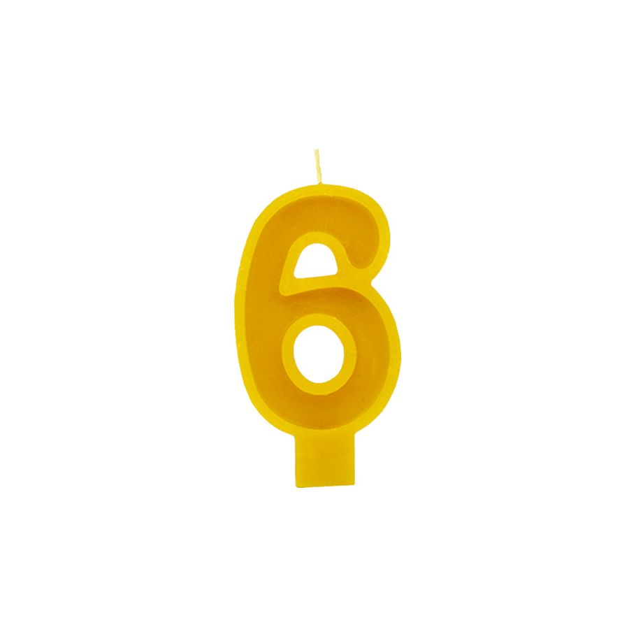 Kalina Geburtstag Kerze Nummer 6
