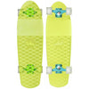 Longboard Neon Clear Yellow 68,5 cm Acryl gelb