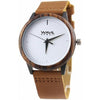 Wave Hawaii beobachten Zebra Damen 4 cm Holzleder braun