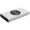 Powerbank Wireless 10.000 mAh 12,5 cm Alu Silber