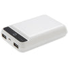 Powerbank -Tasche 10.000 mAh 9,3 cm Abs Weiß
