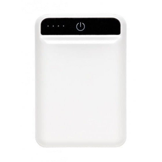 Powerbank -Tasche 10.000 mAh 9,3 cm Abs Weiß