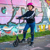 Xootz großer Rollfußbrems -Junior -Weiß schwarz